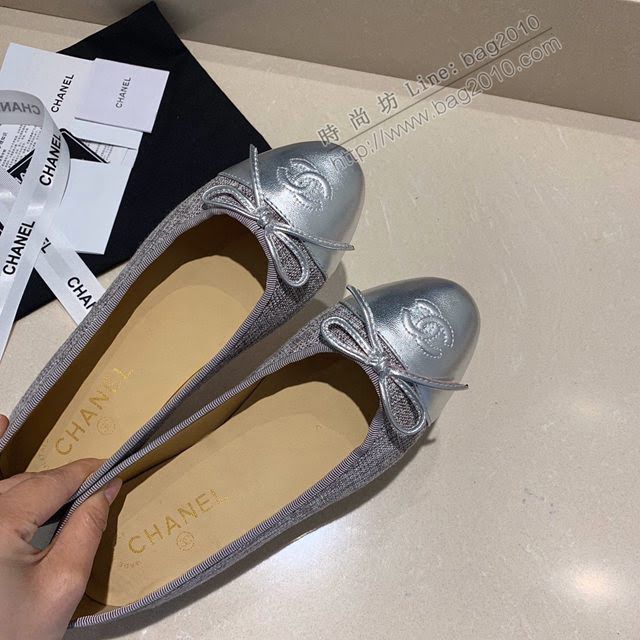 Chanel女鞋 香奈兒頂級芭蕾舞鞋 Chanel羊皮舒適平底鞋  naq1066